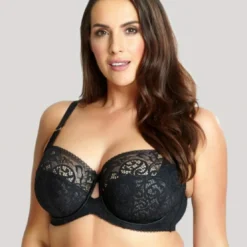 SculptresseSoutien-gorge bonnets entiers noir- Estel