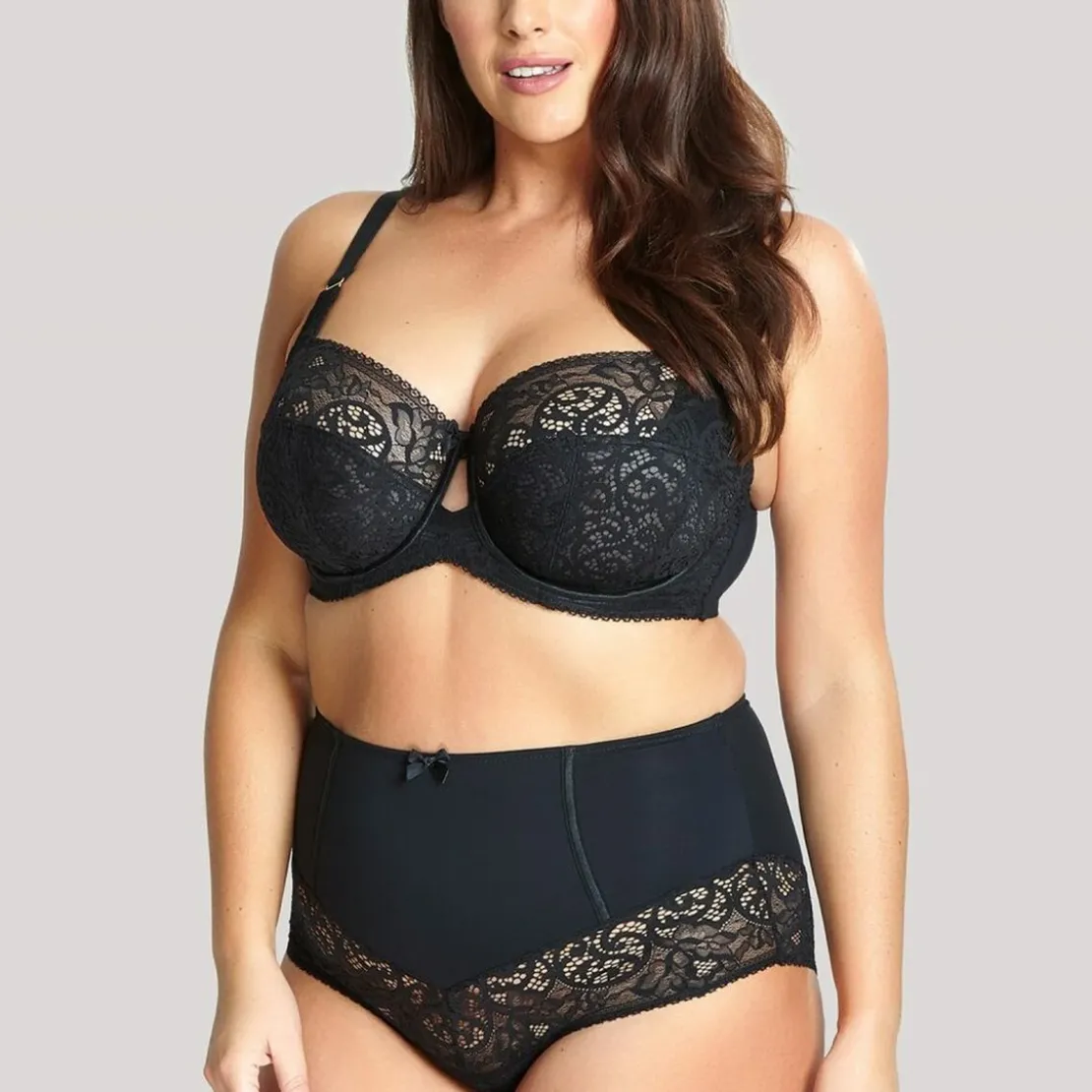 SculptresseSoutien-gorge bonnets entiers noir- Estel
