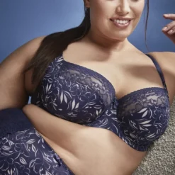 SculptresseSoutien Gorge corbeille et balconnet- Bleu- Chi Chi