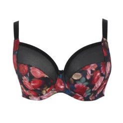SculptresseSoutien Gorge emboîtant Bliss - Rose Print noir- Bliss