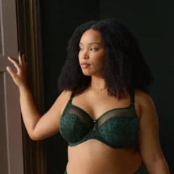 SculptresseSoutien Gorge emboîtant - Vert foret- Josephine