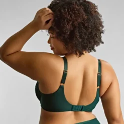 SculptresseSoutien Gorge emboîtant - Vert foret- Josephine