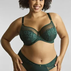 SculptresseSoutien Gorge emboîtant - Vert foret- Josephine