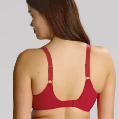 SculptresseSoutien-gorge emboitant à armatures rouge- Entice