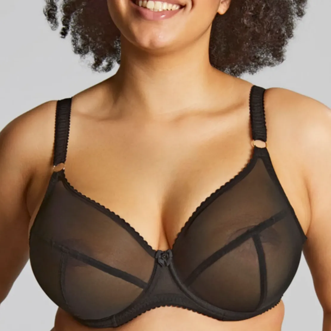 SculptresseSoutien gorge plongeantnoir- Liberty