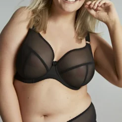 SculptresseSoutien gorge plongeantnoir- Liberty