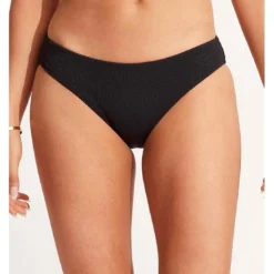 SeafollyCulotte de bain classique - Noir- Sea Dive