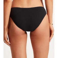 SeafollyCulotte de bain classique - Noir- Sea Dive