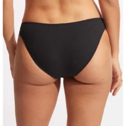 SeafollyCulotte de bain classique - Noire- Willow