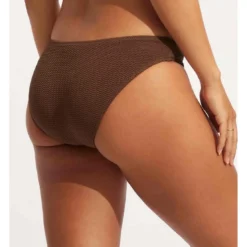 SeafollyCulotte de bain classique - Marron- Sea Dive