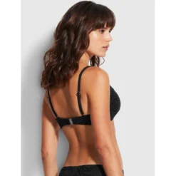 SeafollyHaut de maillot de bain bralette - Noir- Sea Dive