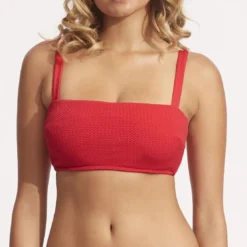 SeafollyHaut de maillot de bain brassière - Rouge Seafolly - Sea Dive