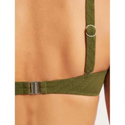 SeafollyHaut de maillot de bain brassière - Vert- Willow