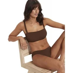 SeafollyHaut de maillot de bain brassière - Seafolly Marron - Sea Dive