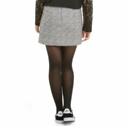 See u SoonJupe courte esprit jacquard femme See U Soon - Noir gris