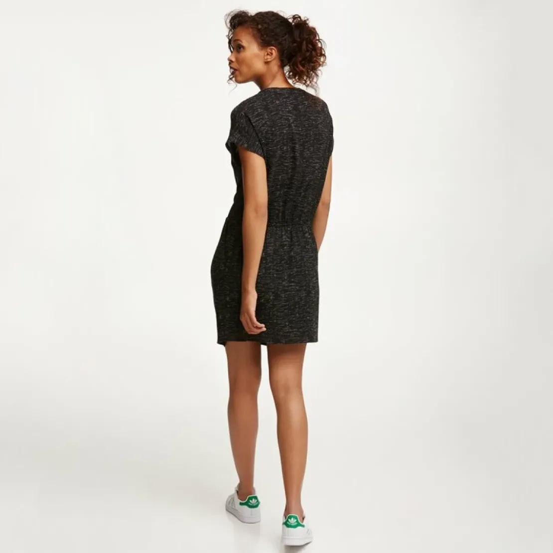 See u SoonRobe courte effet chiné noeud fantaisie femme See U Soon - Noir