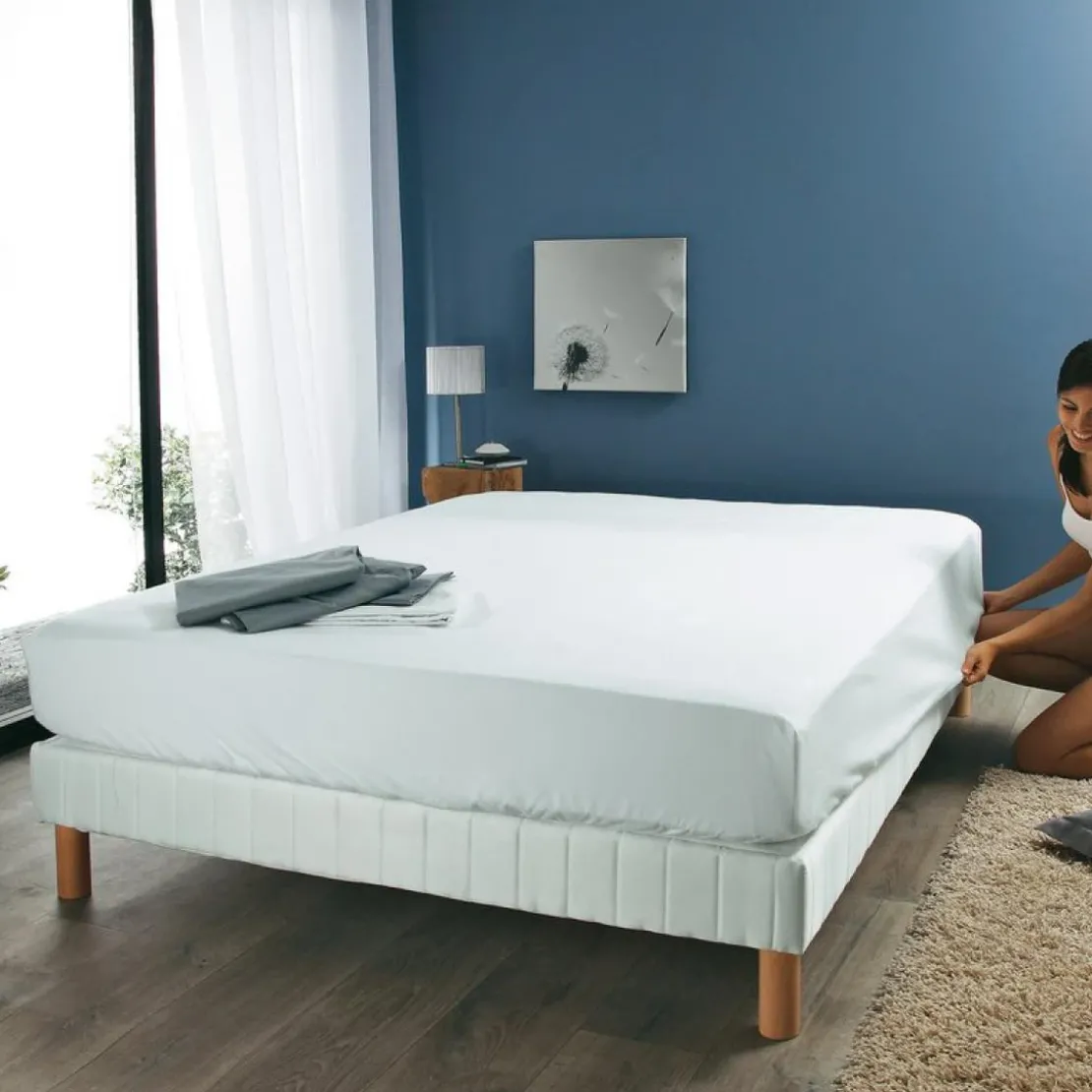 SeleniaAlèse Housse en Eponge triple action PREMIUM