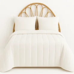 SeleniaCouette Blanche Coton Bio - Tempérée - 200x200