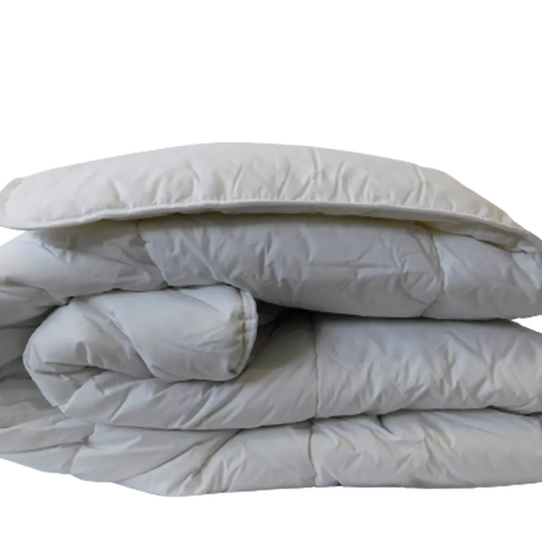 SeleniaCouette Blanche 100 % Coton Percale 91 fils - Chaude - 200x200