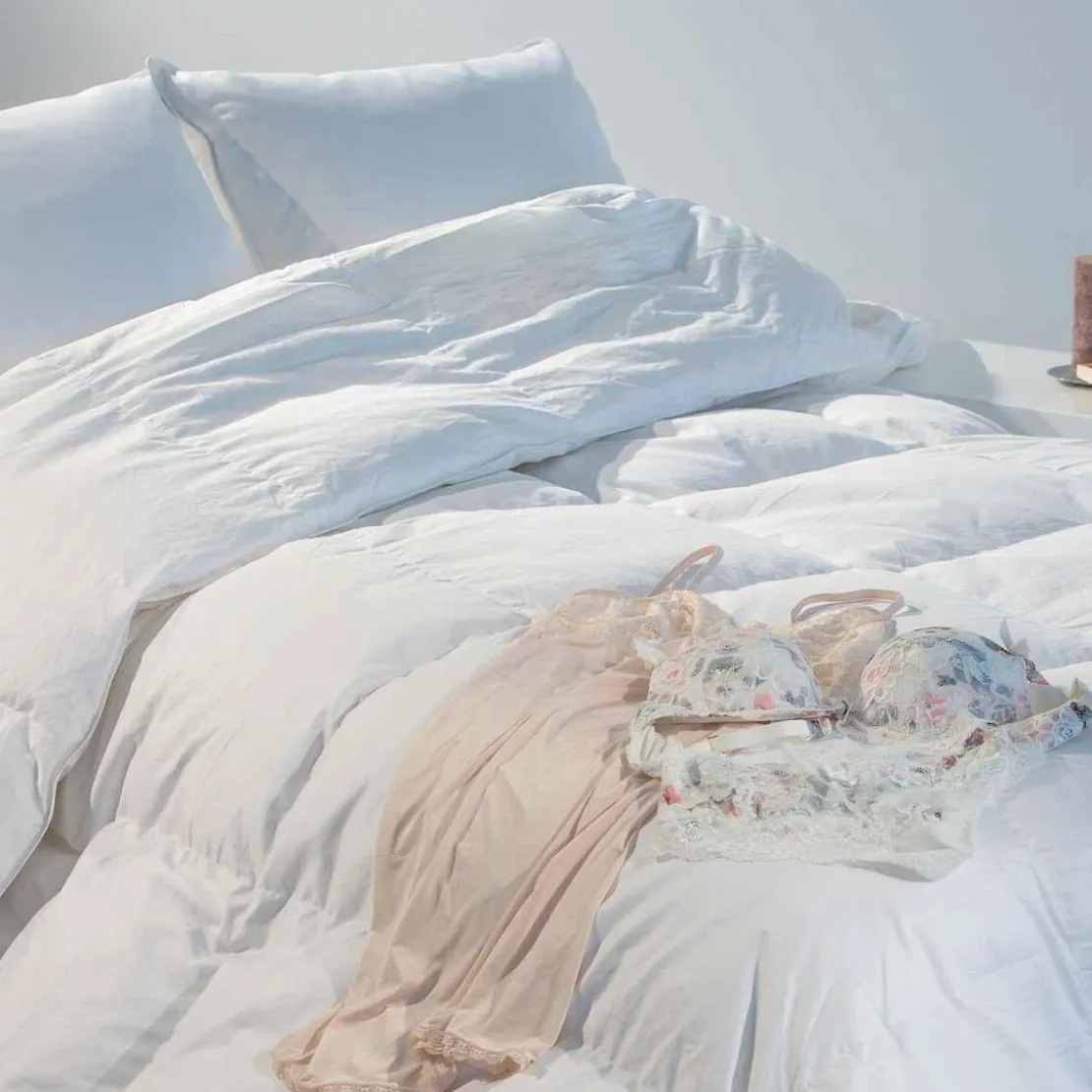 SeleniaCouette Naturelle Légère 90% Duvet 150 gr/m²