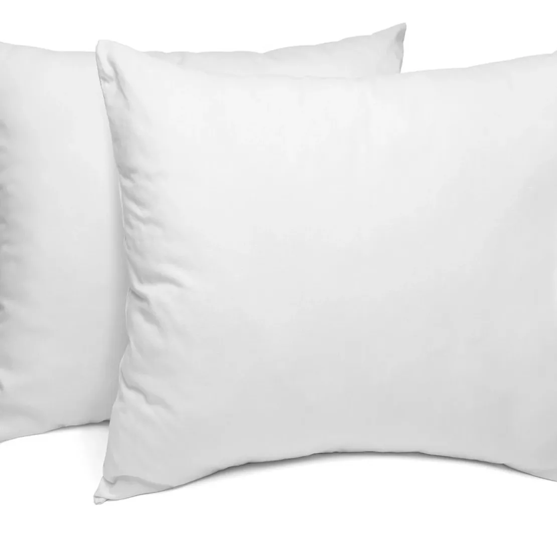 SeleniaLot de 2 oreillers blancs "Recyclé" Microfibre - blanc