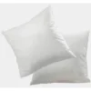 SeleniaLot de 2 Oreillers Blanc 100% Coton Selenia
