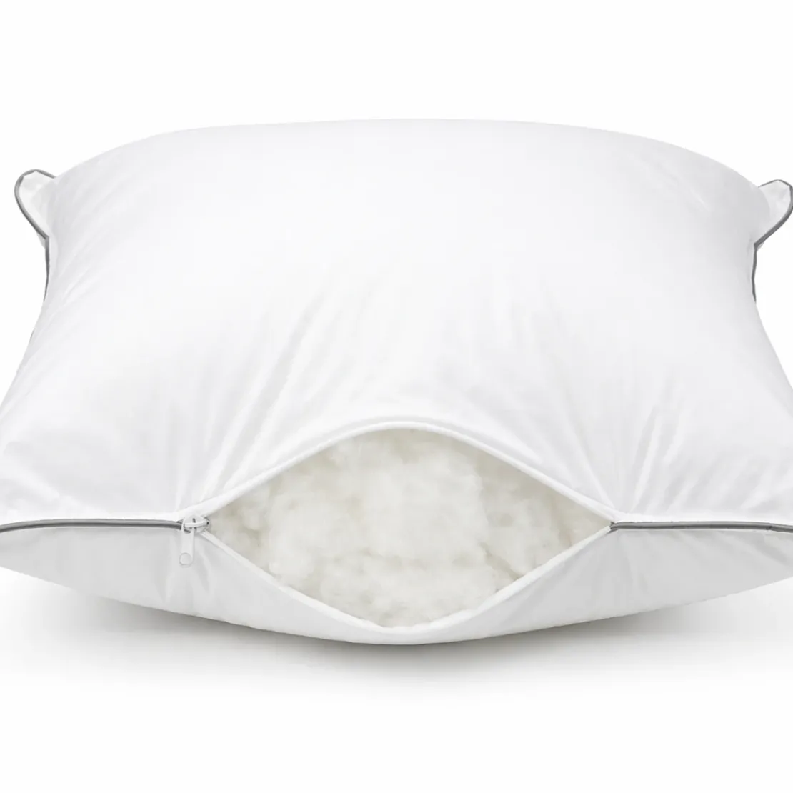 SeleniaOreiller blanc ferme "Prestige" - Coton Percale