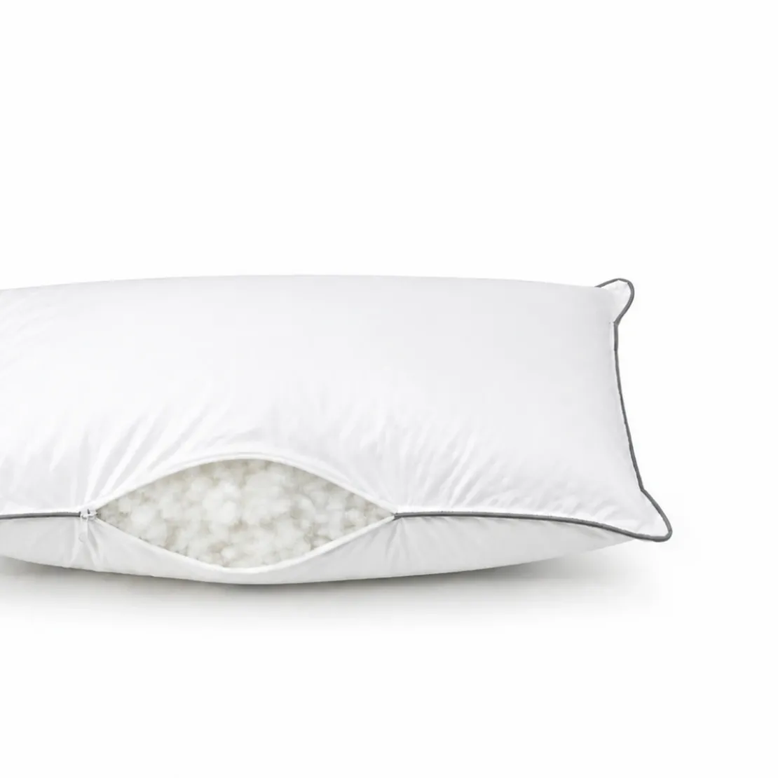 SeleniaOreiller blanc ferme "Prestige" - Coton Percale