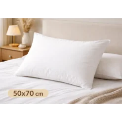 SeleniaOreiller blanc moelleux "Hygiène Plus" - Microfibre - blanc