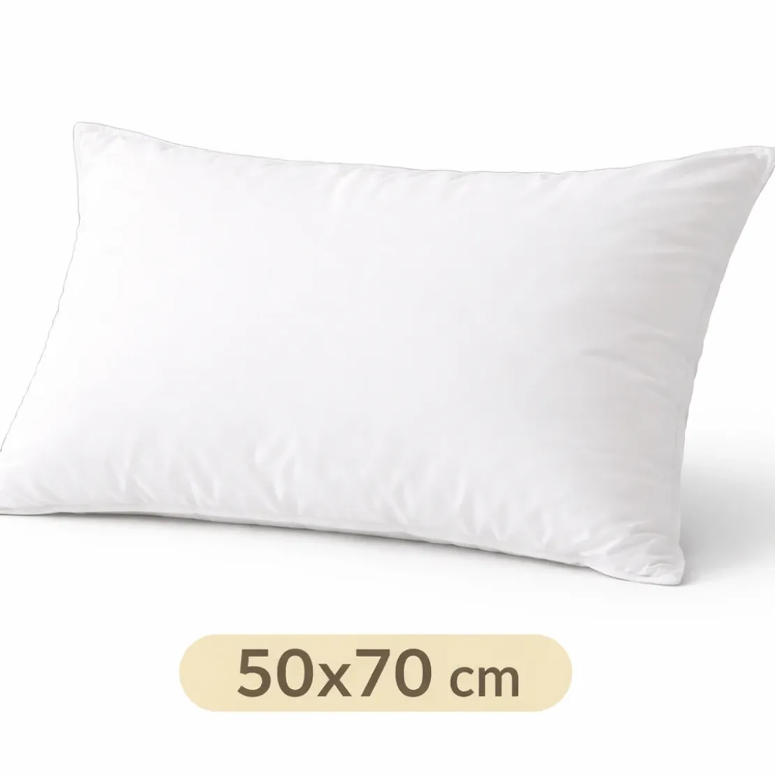 SeleniaOreiller blanc moelleux "Hygiène Plus" - Microfibre - blanc