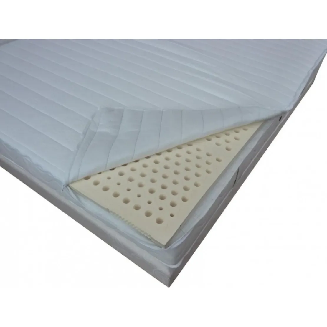 SeleniaSurmatelas 100% latex 3 zones Déhoussable & Lavable ADELE
