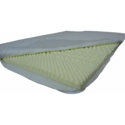 SeleniaSurmatelas Mousse Haute Résilience 7 Zones Déhoussable & Lavable ELEO