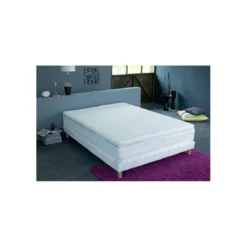 SeleniaSurmatelas mousse mémoire de forme Déhoussable & Lavable ADAM