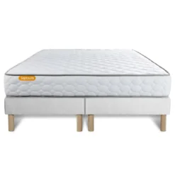 SeptnuitsEnsemble matelas Memoire de forme double sommier