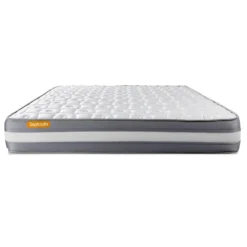 SeptnuitsMatelas avec sommier gris Memo Plus Memoire de forme 3 zones