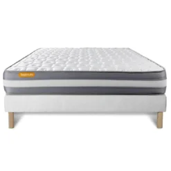 SeptnuitsMatelas avec sommier Memo Plus Memoire de forme 3 zones