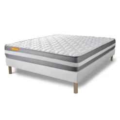 SeptnuitsMatelas avec sommier Memo Plus Memoire de forme 3 zones