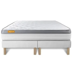 SeptnuitsMatelas double sommier Memo Zen Mousse a memoire de forme 5 zones de confort MAXI epaisseur