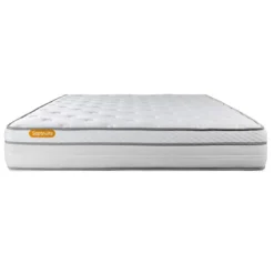 SeptnuitsMatelas double sommiers grisRessorts ensaches memoire de forme 5 zones de confort MAXI epaisseur
