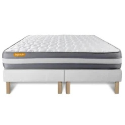 SeptnuitsMatelas double sommiers Memo Plus Memoire de forme 3 zones