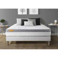 SeptnuitsMatelas sommier Memo Zen Mousse a memoire de forme 5 zones de confort MAXI epaisseur