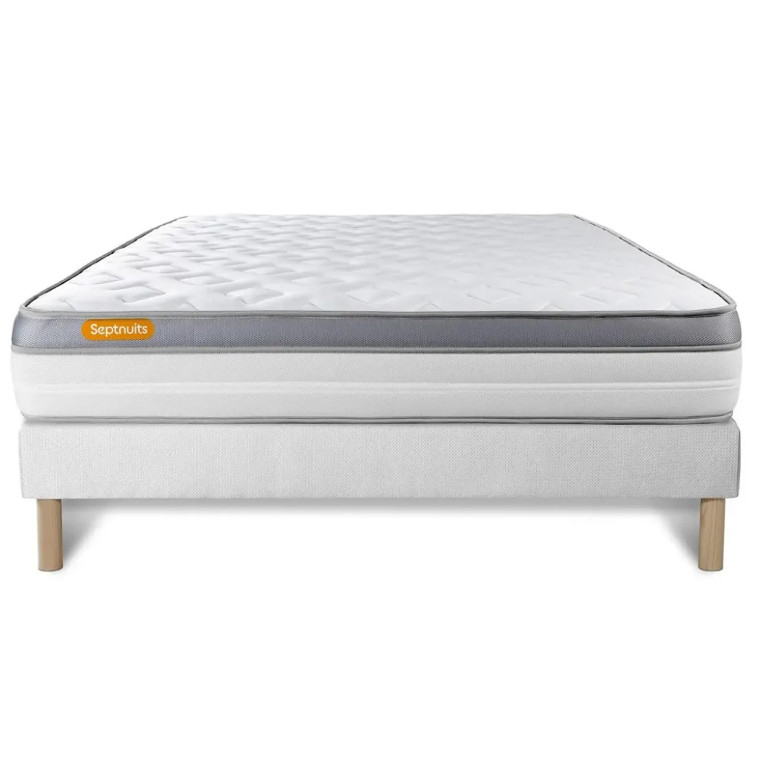 SeptnuitsMatelas sommier Memo Zen Mousse a memoire de forme 5 zones de confort MAXI epaisseur