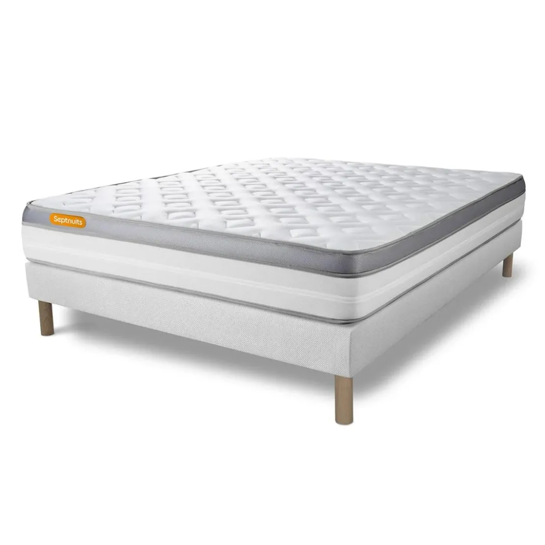 SeptnuitsMatelas sommier Memo Zen Mousse a memoire de forme 5 zones de confort MAXI epaisseur