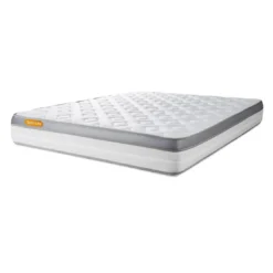 SeptnuitsPack matelas sommier kit blanc Mousse à mémoire de forme MAXI epaisseur