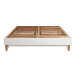 SeptnuitsPack matelas sommier kit blanc Mousse à mémoire de forme MAXI epaisseur