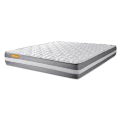 SeptnuitsPACK matelas sommier Memo Plus Memoire de forme 3 zones2 oreillers aveccouette