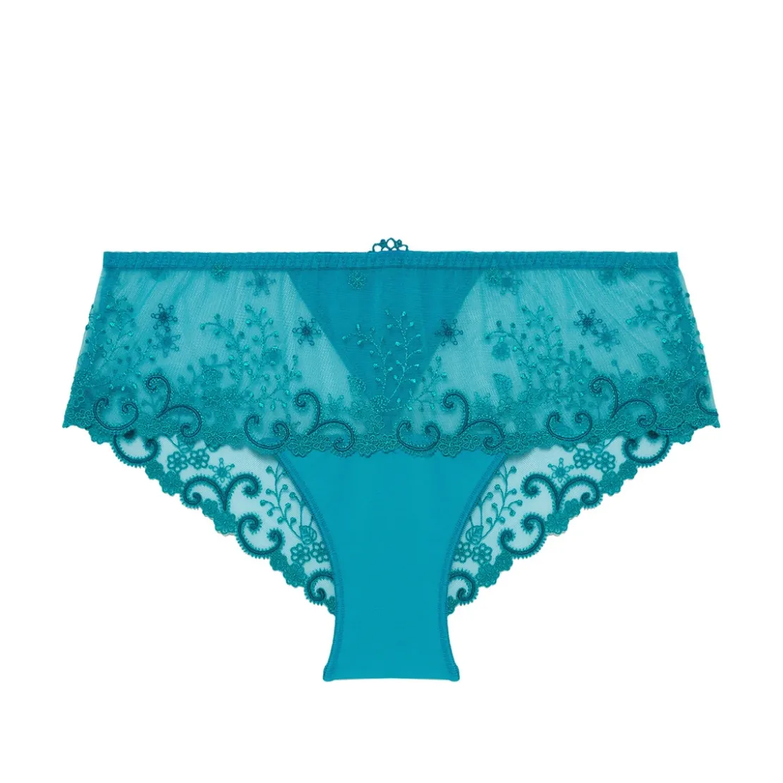 Simone PérèleShorty avec dentelle - Bleu- DELICE