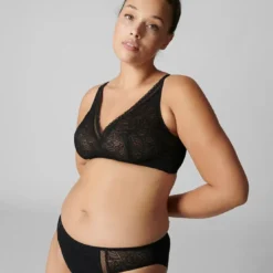 Simone PérèleSlip sans coutures noir- COMETE