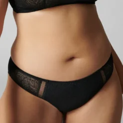Simone PérèleSlip sans coutures noir- COMETE