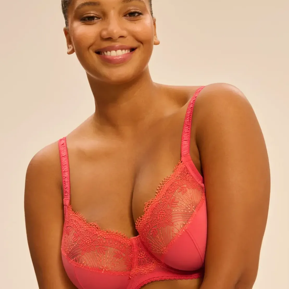 Simone PérèleSoutien-gorge avec armature emboitant Coralia- ALLURE